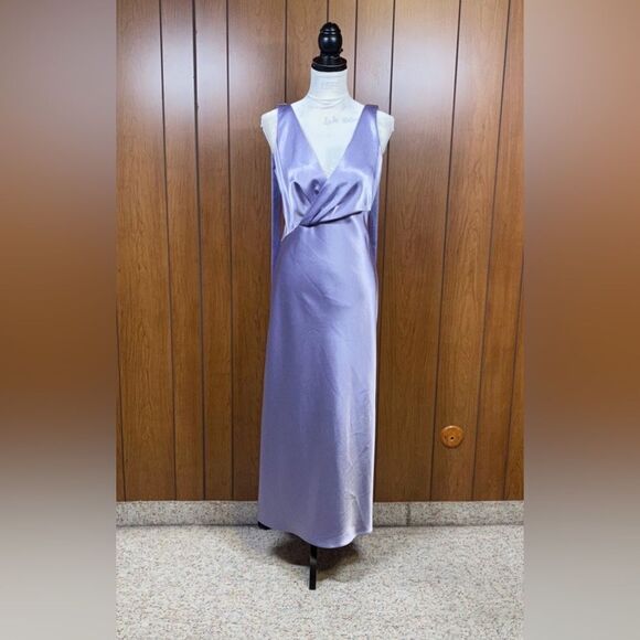 Jason Wu Collection Sleeveless Satin Midi-Dress size 6 - Picture 6 of 13